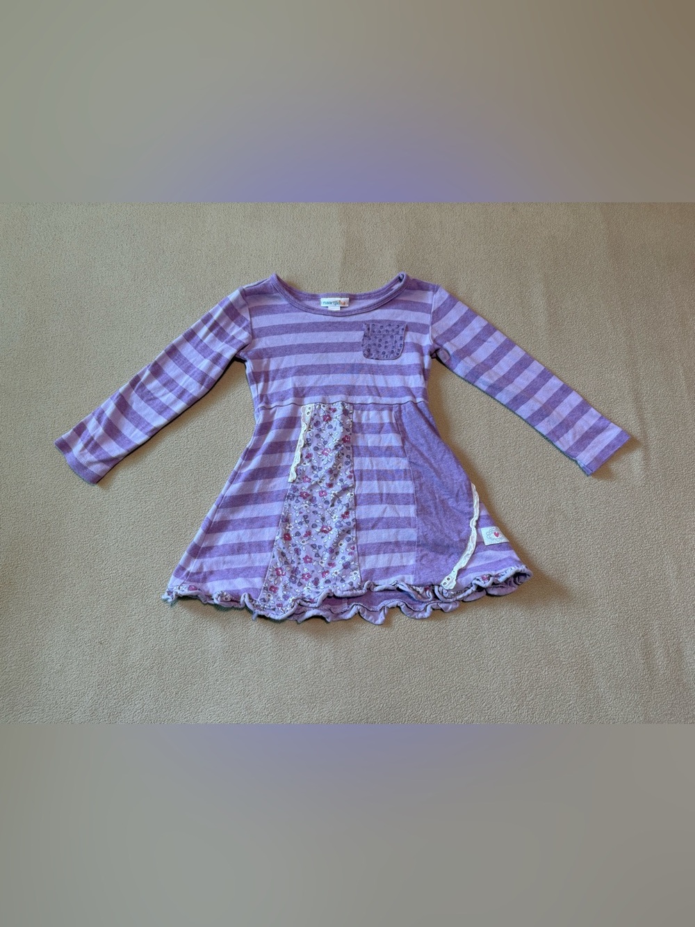 Naartjie Kids Purple Shirt, Size 2T
